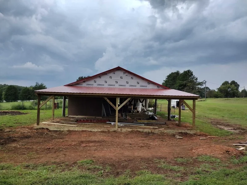 Barn building